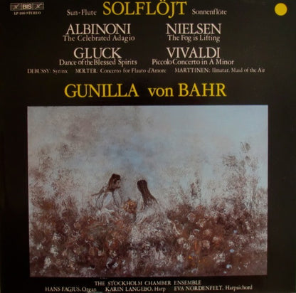 Gunilla von Bahr : Solflöjt (LP, Album)