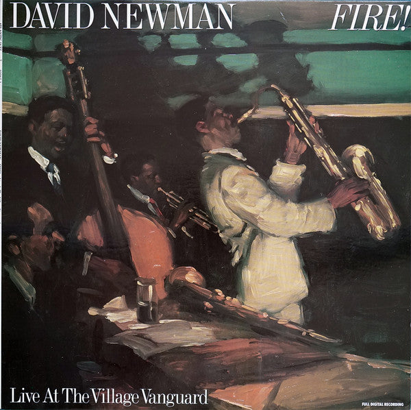 David "Fathead" Newman : Fire! Live At The Village Vanguard (LP, Album)