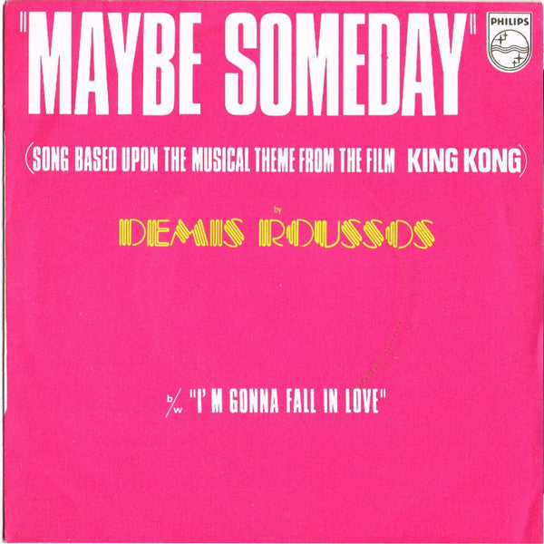 Demis Roussos : Maybe Someday (7", Single)