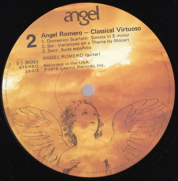 Angel Romero (2) : Classical Virtuoso (LP)