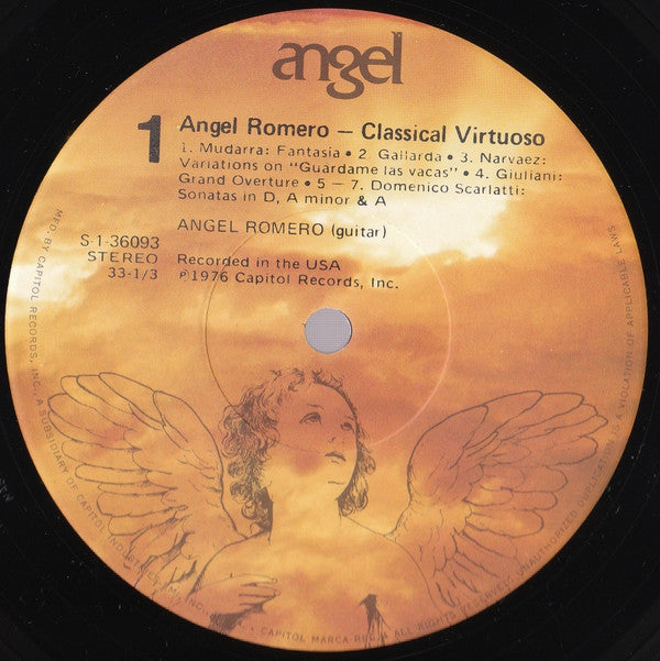 Angel Romero (2) : Classical Virtuoso (LP)