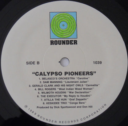 Various : Calypso Pioneers 1912-1937 (LP, Comp)