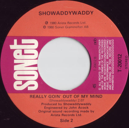 Showaddywaddy : Blue Moon (7", Single)