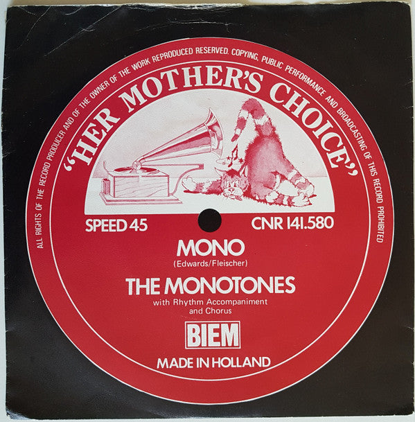 The Monotones (2) : Mono (7")