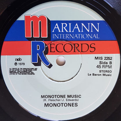 The Monotones (2) : Mono (7")