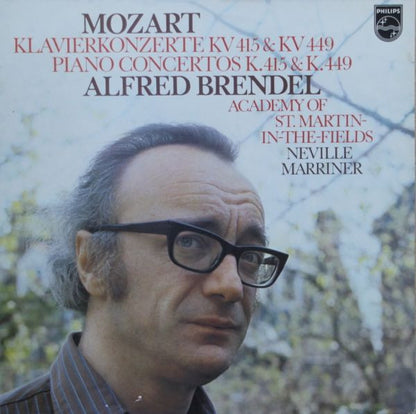 Wolfgang Amadeus Mozart - Alfred Brendel, The Academy Of St. Martin-in-the-Fields, Sir Neville Marriner : Klavierkonzerte KV 415 & KV 449 (LP)