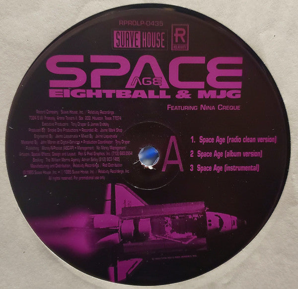 Eightball & M.J.G. : Space Age (12", Single, Promo)