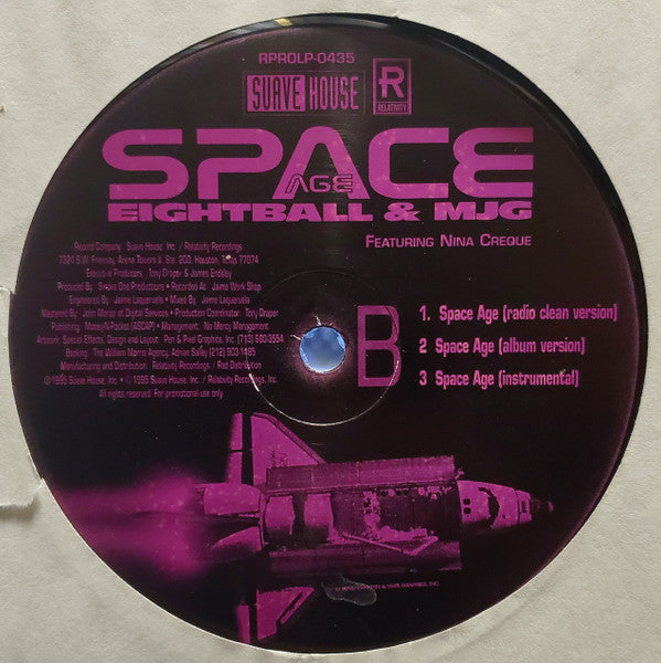 Eightball & M.J.G. : Space Age (12", Single, Promo)