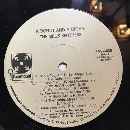 The Mills Brothers : A Donut And A Dream (LP)