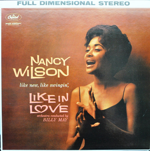 Nancy Wilson : Like In Love (LP, Album, Scr)