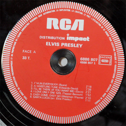 Elvis Presley : Elvis Presley (LP, Comp, RE)