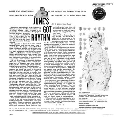 June Christy : June's Got Rhythm (LP)