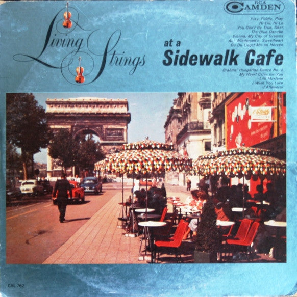 Living Strings : At A Sidewalk Cafe (LP, Album)