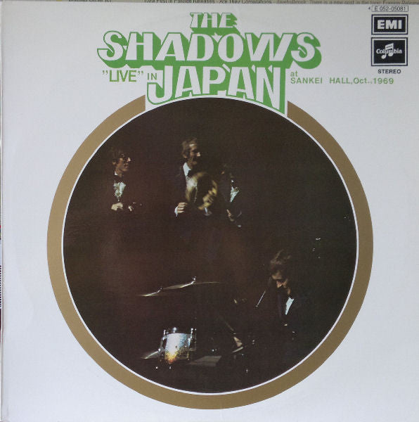 The Shadows : "Live" In Japan At Sankei Hall, Oct. 1969 (LP, Album, RE)