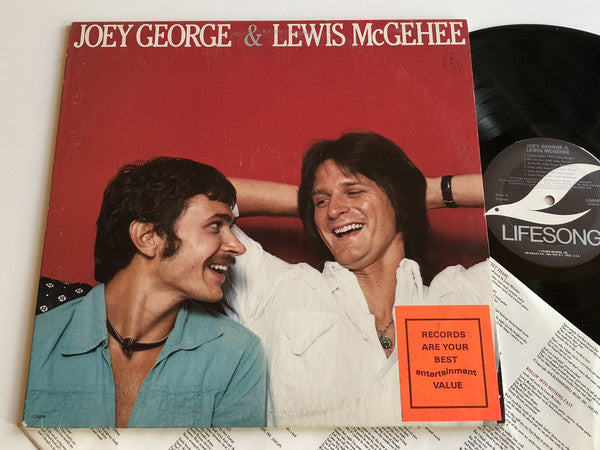 Joey George & Lewis McGehee : Joey George & Lewis McGehee (LP, Album)