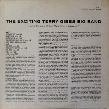 Terry Gibbs Big Band : The Exciting Terry Gibbs Big Band (LP, Album)