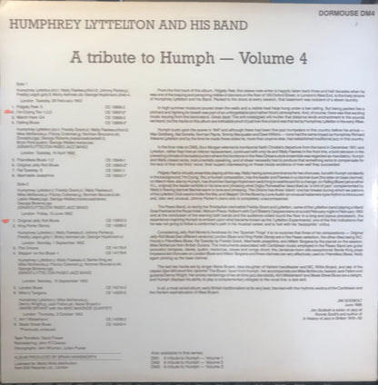 Humphrey Lyttelton : A Tribute To Humph - Volume 4 (LP, Album)