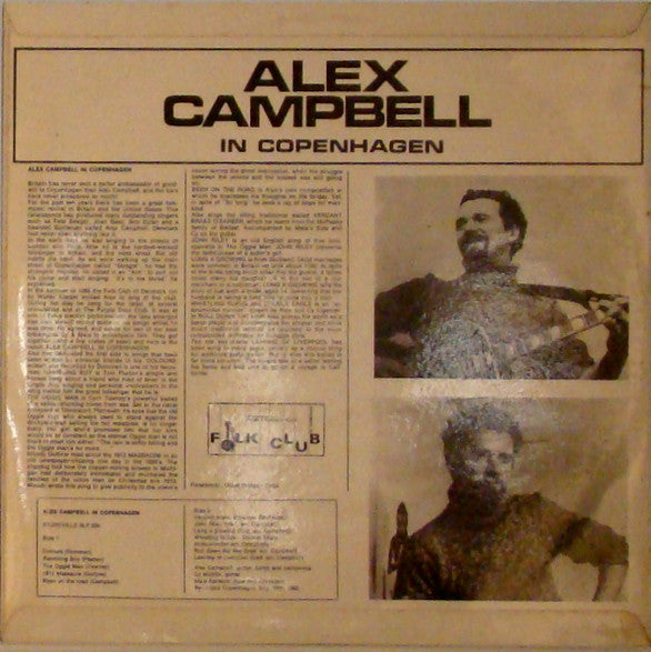 Alex Campbell (2) : Alex Campbell In Copenhagen (LP, Album)