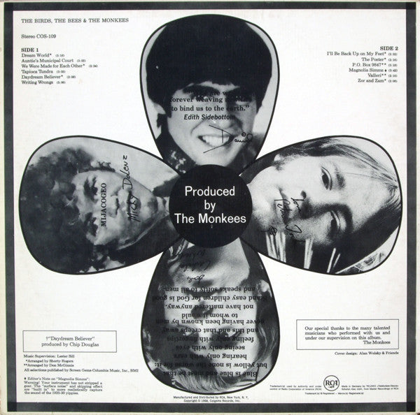 The Monkees : The Birds, The Bees & The Monkees (LP, Album)