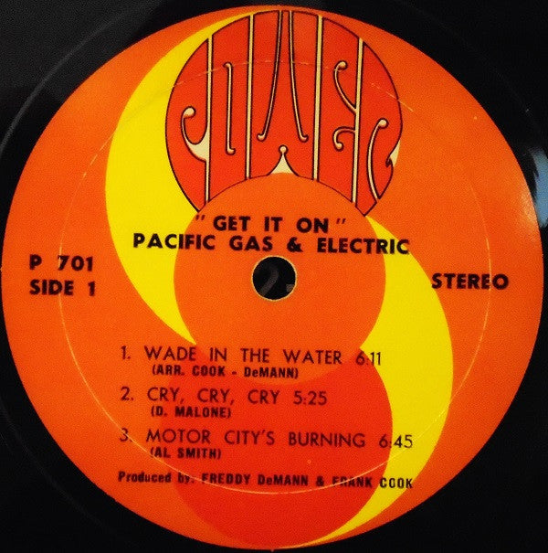 Pacific Gas & Electric : Get It On (LP, Album, Gat)