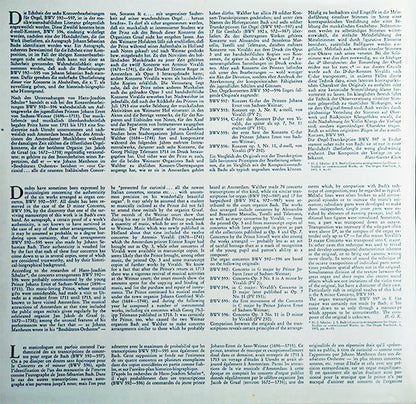 Johann Sebastian Bach, Karl Richter : Die 6 Orgelkonzerte, BWV 592–597 (LP, Gat)