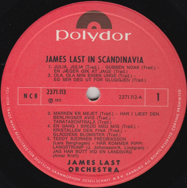 James Last : In Scandinavia (LP, Album)