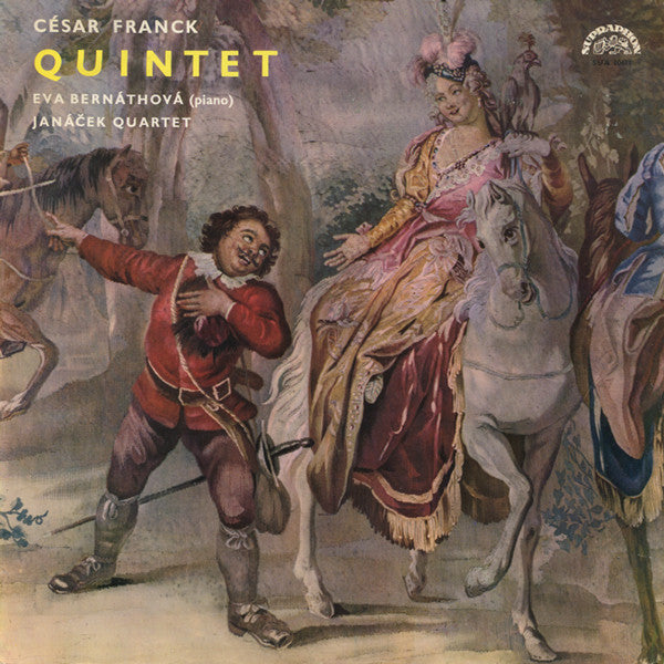 César Franck, Eva Bernáthová, Janáček Quartet : Quintet (LP)