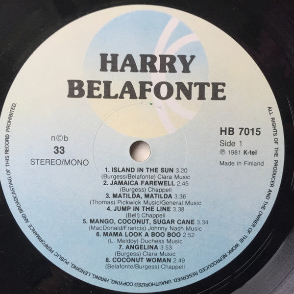 Harry Belafonte : King Of Calypso  (LP, Comp)