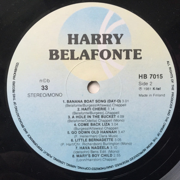 Harry Belafonte : King Of Calypso  (LP, Comp)