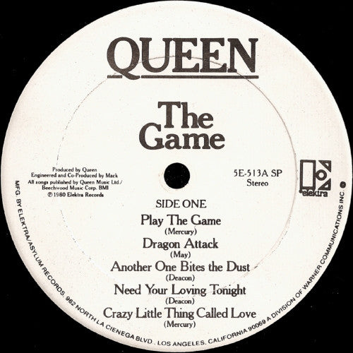 Queen : The Game (LP, Album, CSM)