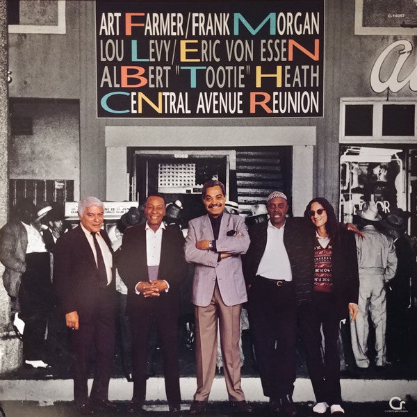 Art Farmer / Frank Morgan / Lou Levy / Eric Von Essen / Albert Heath : Central Avenue Reunion (LP, Album)