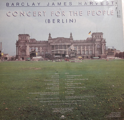 Barclay James Harvest : Berlin (A Concert For The People) (LP, Album)