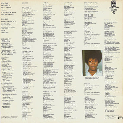 Joan Armatrading : Me Myself I (LP, Album)