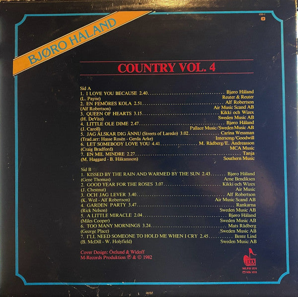 Various : The Country Show Vol. 4 (LP, Comp)