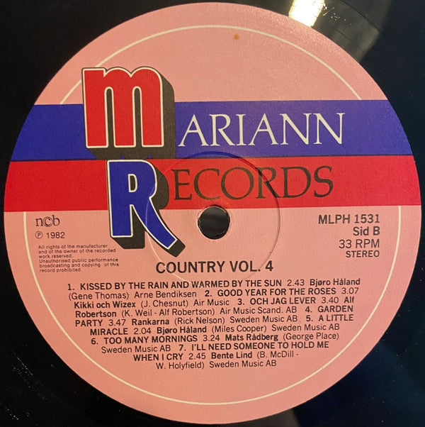 Various : The Country Show Vol. 4 (LP, Comp)