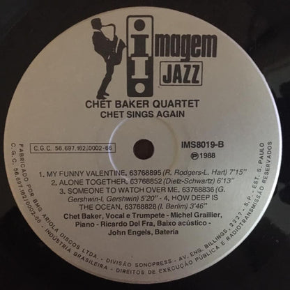 Chet Baker : Sings Again (LP, Album)