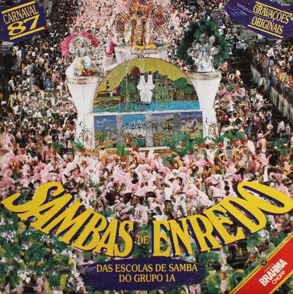 Various : Sambas De Enredo Das Escolas De Samba Do Grupo 1A - Carnaval 87 (LP, Album)