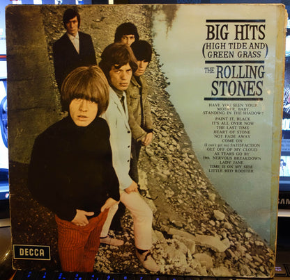 The Rolling Stones : Big Hits [High Tide And Green Grass] (LP, Comp, Unb)