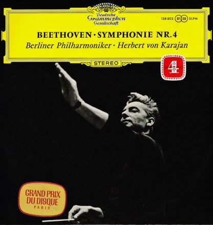 Ludwig Van Beethoven - Berliner Philharmoniker · Herbert von Karajan : Symphonie Nr. 4 (LP)