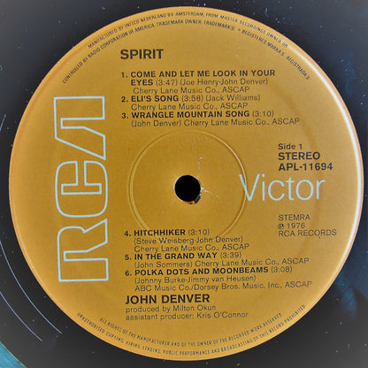 John Denver : Spirit (LP, Album)