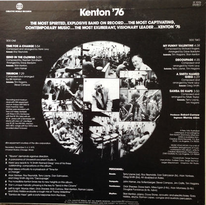 Stan Kenton And His Orchestra : Kenton '76 (LP, Album, Ora)