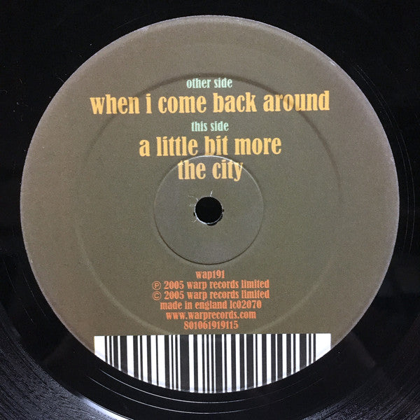 Jamie Lidell : When I Come Back Around (12")