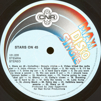 Stars On 45 : Stars On 45 (12", Maxi)