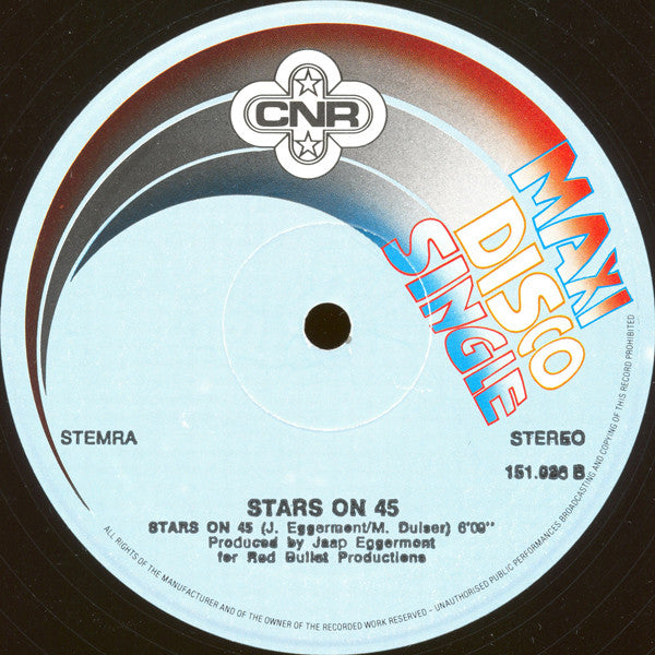 Stars On 45 : Stars On 45 (12", Maxi)