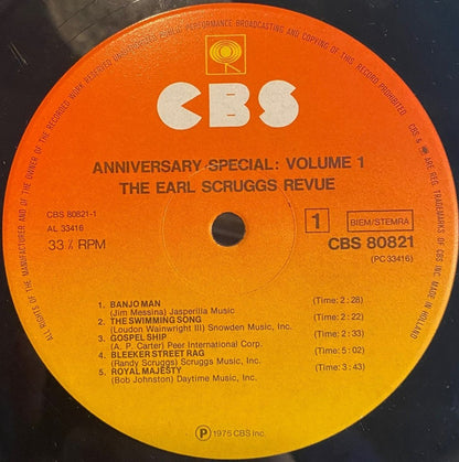 Earl Scruggs Revue : Anniversary Special Volume One (LP, Album)