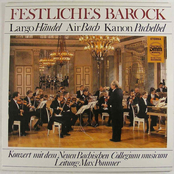 Neues Bachisches Collegium Musicum Leipzig : Festliches Barock (LP, RE, DMM)