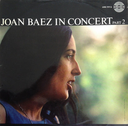 Joan Baez : In Concert Part 2 (LP, Album)