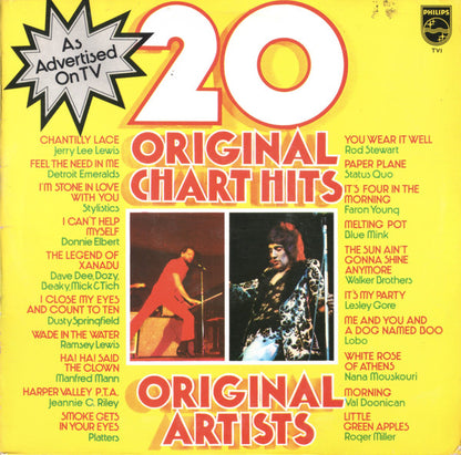 Various : 20 Original Chart Hits  (LP, Comp, Fre)