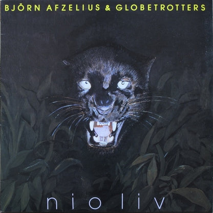 Björn Afzelius & Globetrotters : Nio Liv (LP, Album, RE)