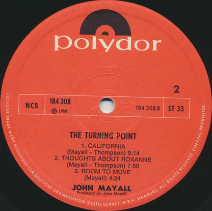 John Mayall : The Turning Point (LP, Album, RE)